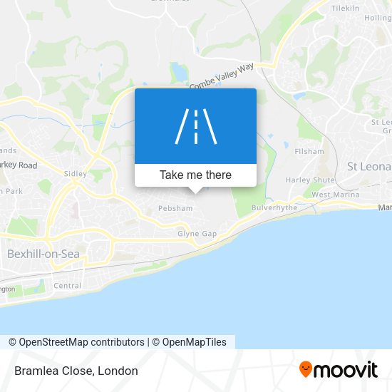 Bramlea Close map