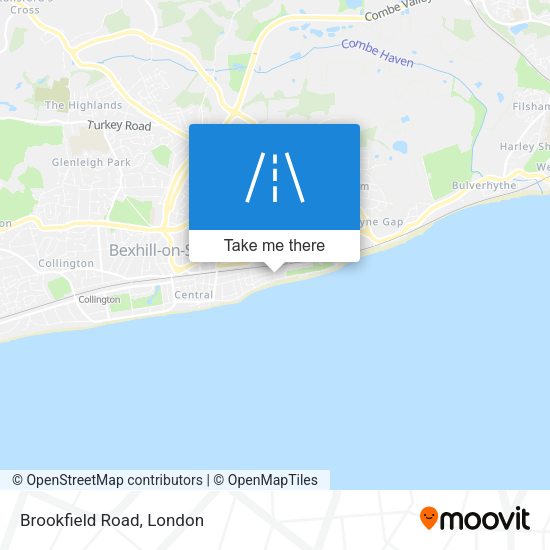 Brookfield Road map