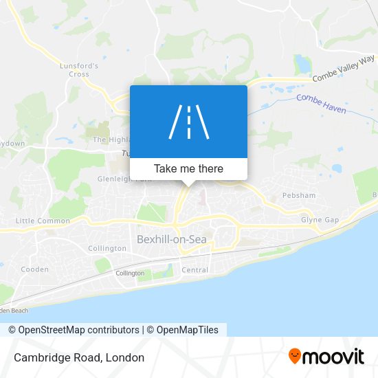 Cambridge Road map