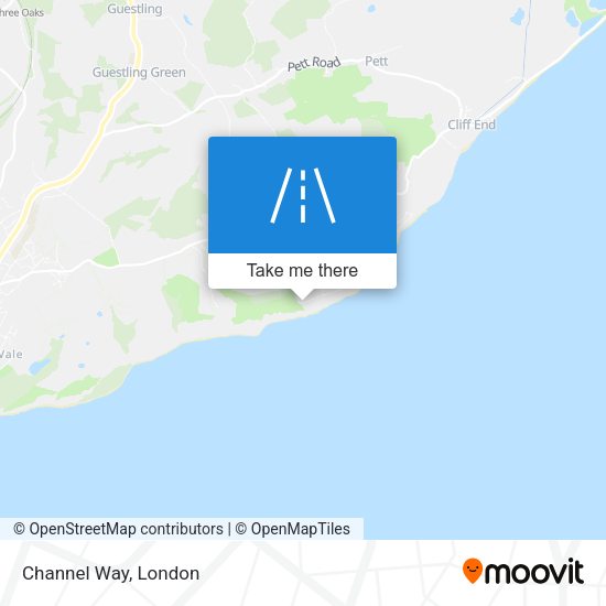 Channel Way map