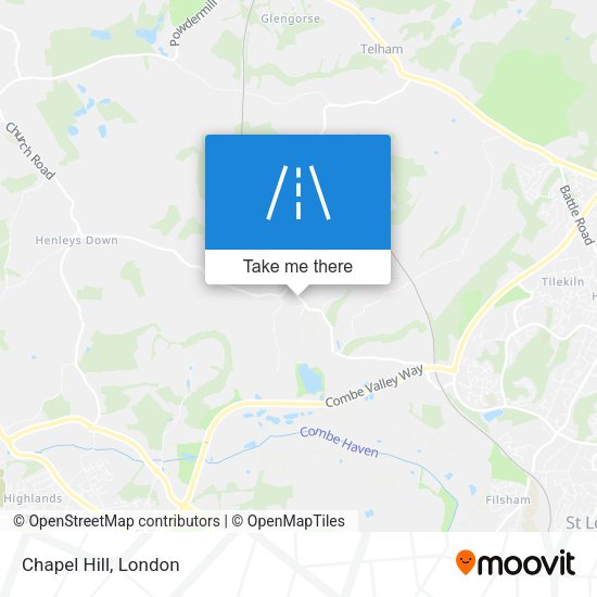 Chapel Hill map