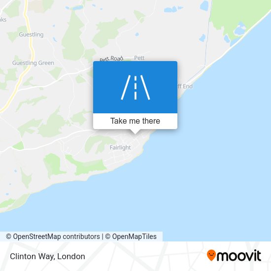 Clinton Way map