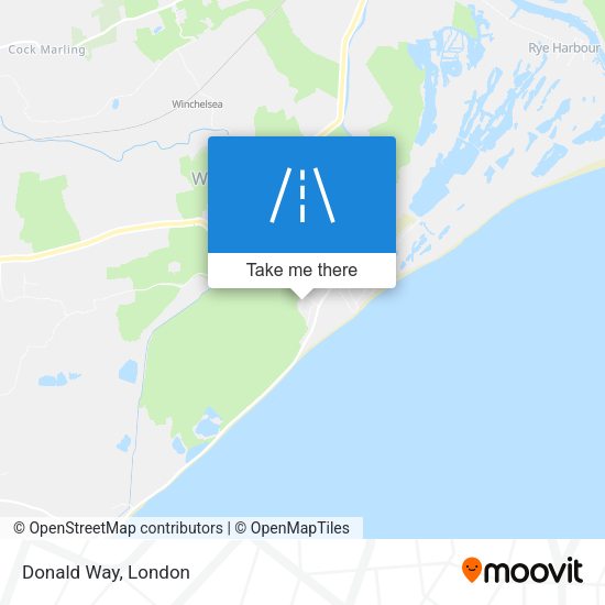 Donald Way map