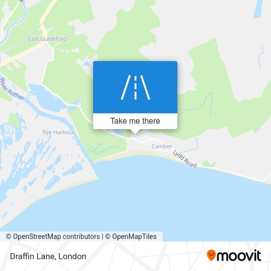 Draffin Lane map