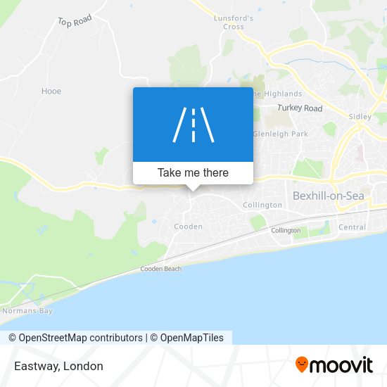 Eastway map