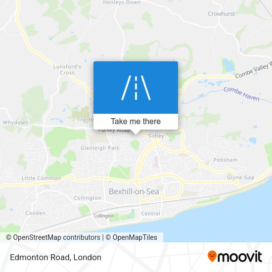 Edmonton Road map
