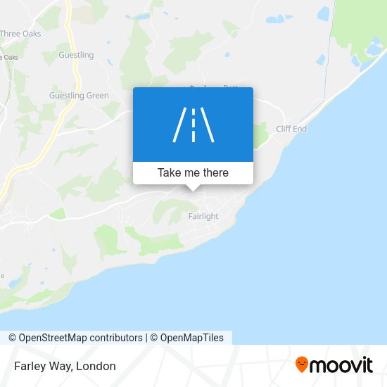 Farley Way map