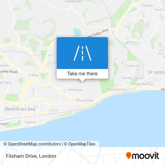 Filsham Drive map