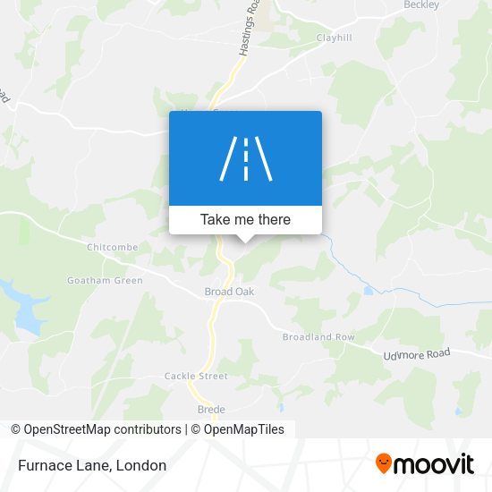 Furnace Lane map