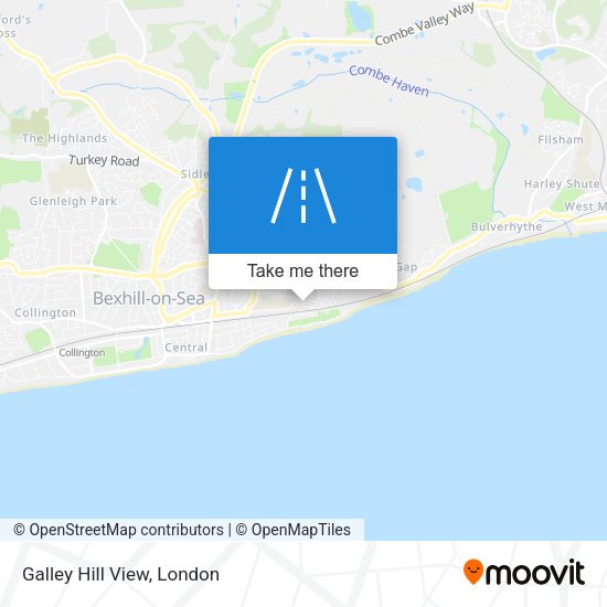 Galley Hill View map