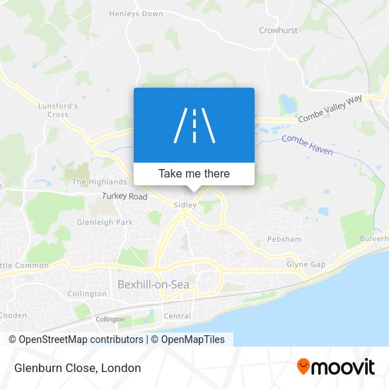 Glenburn Close map