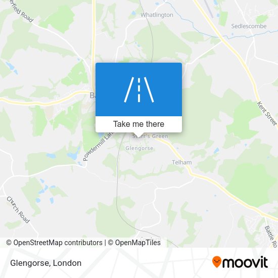 Glengorse map