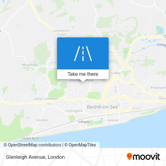 Glenleigh Avenue map