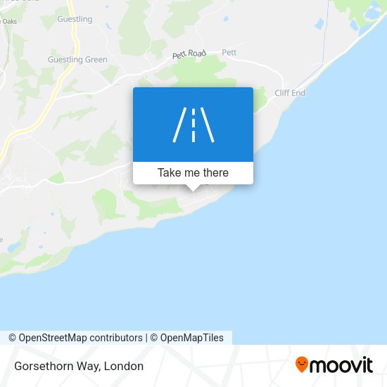 Gorsethorn Way map