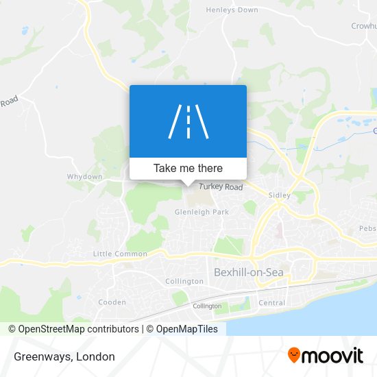 Greenways map