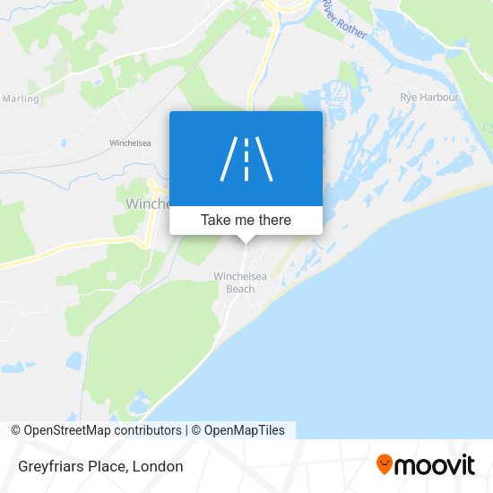 Greyfriars Place map