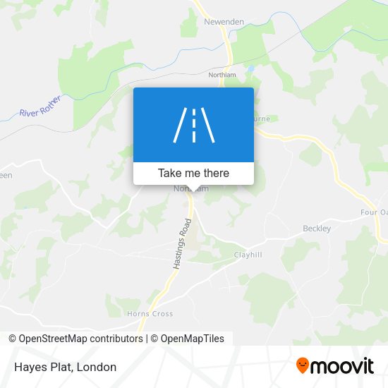 Hayes Plat map