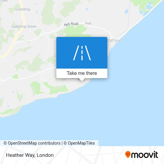 Heather Way map