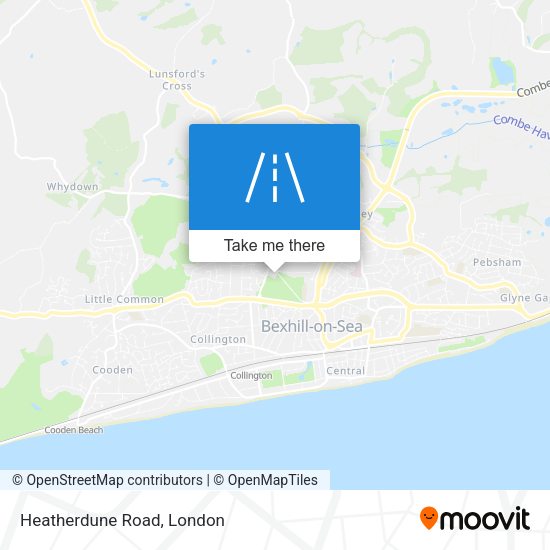 Heatherdune Road map