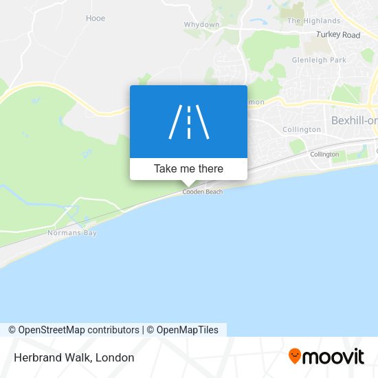 Herbrand Walk map