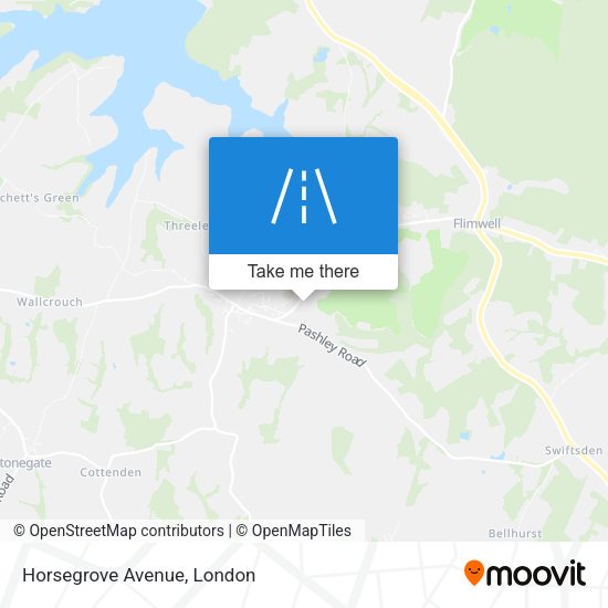 Horsegrove Avenue map