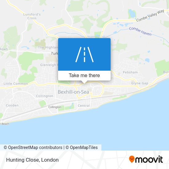 Hunting Close map