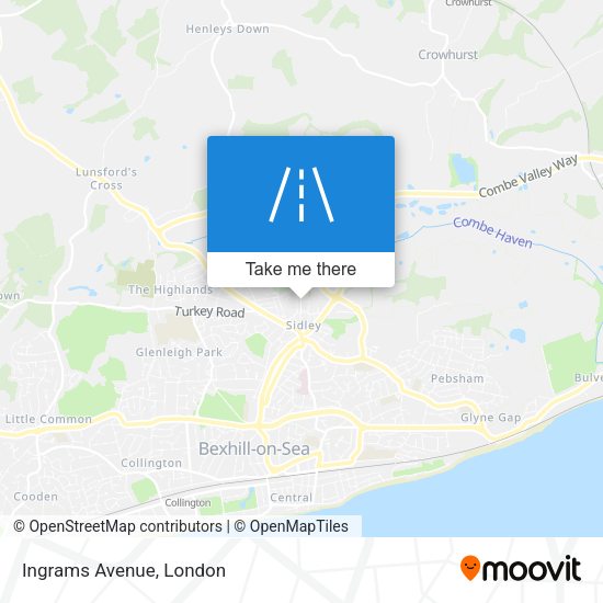 Ingrams Avenue map
