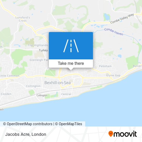 Jacobs Acre map