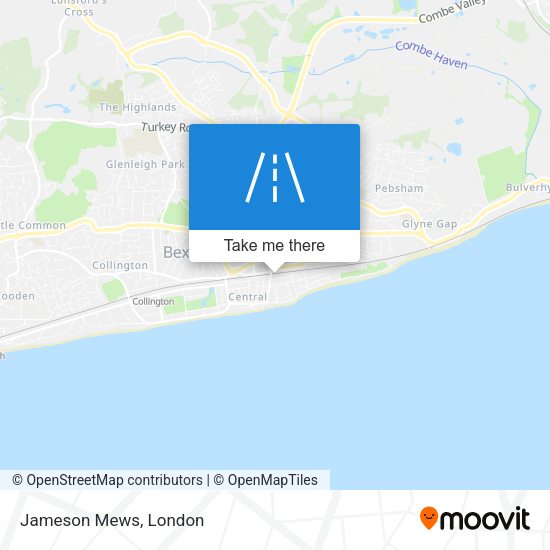 Jameson Mews map