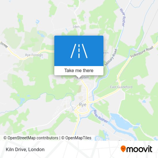 Kiln Drive map