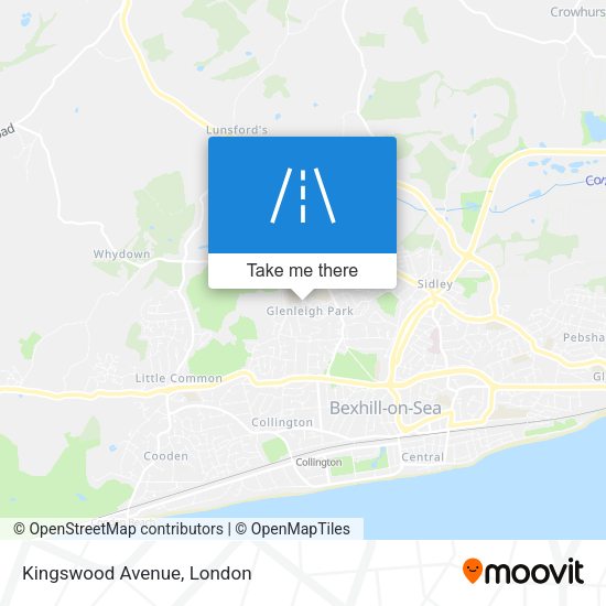 Kingswood Avenue map