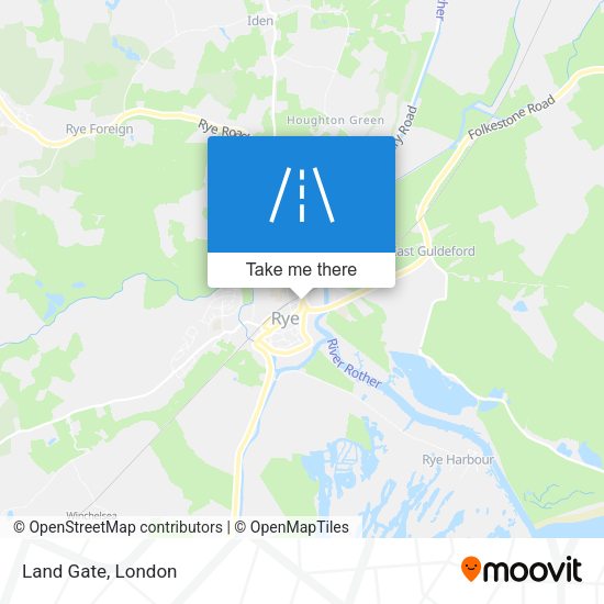 Land Gate map