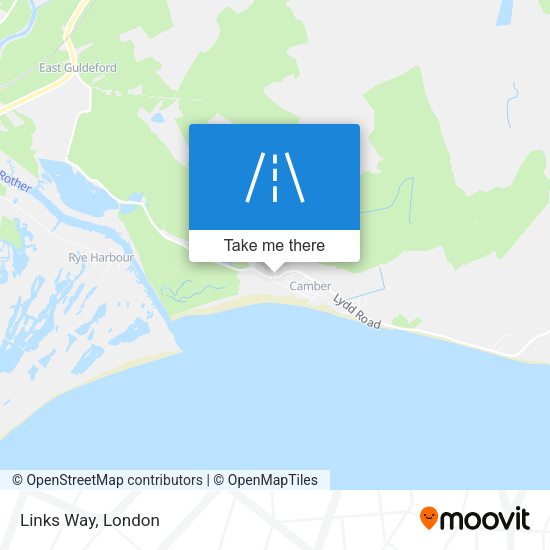 Links Way map