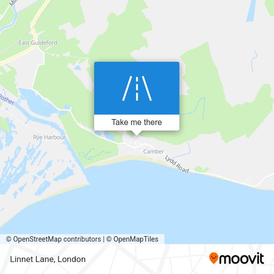 Linnet Lane map