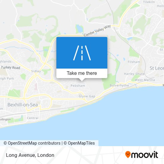 Long Avenue map