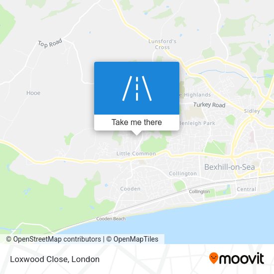 Loxwood Close map