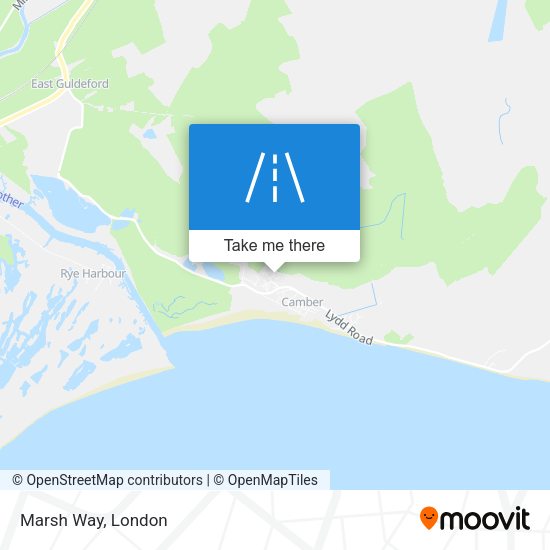 Marsh Way map