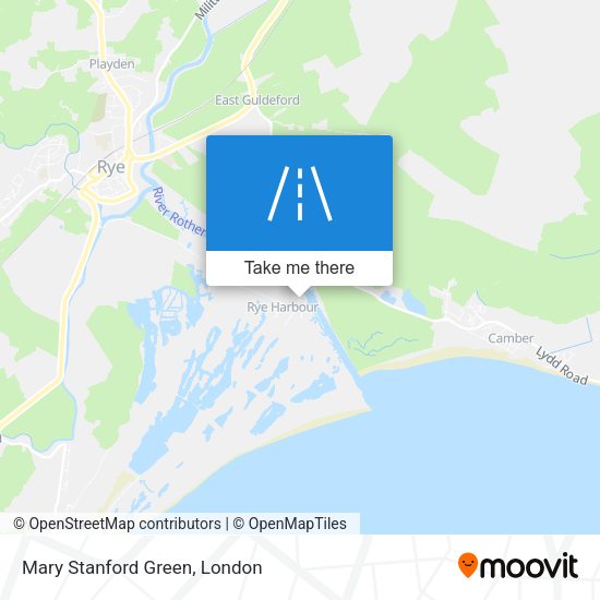 Mary Stanford Green map