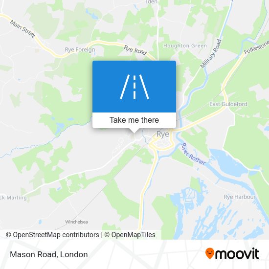 Mason Road map