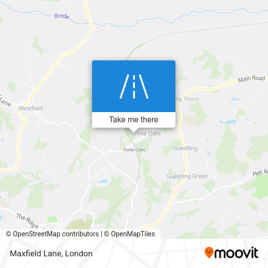 Maxfield Lane map