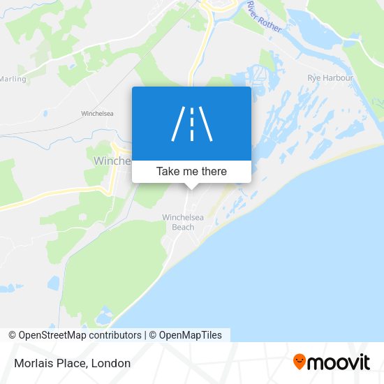 Morlais Place map