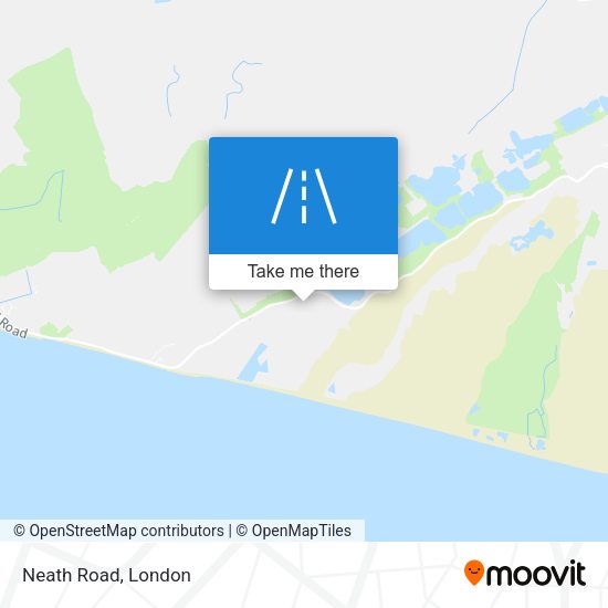 Neath Road map