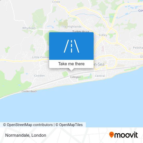 Normandale map