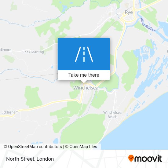North Street map