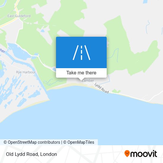 Old Lydd Road map