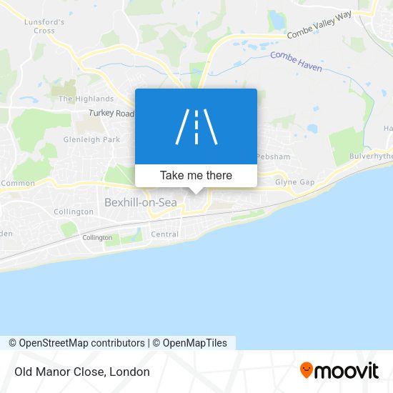 Old Manor Close map