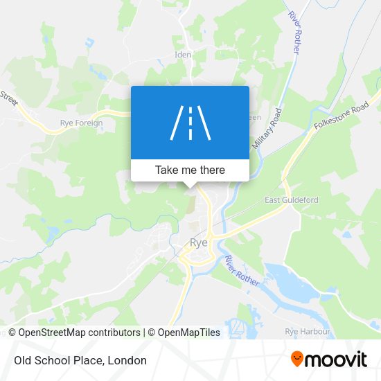 Old School Place map