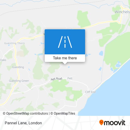 Pannel Lane map