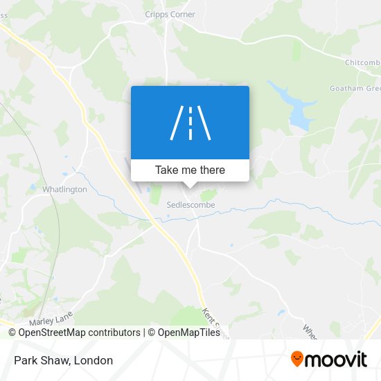 Park Shaw map