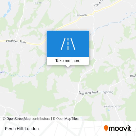 Perch Hill map